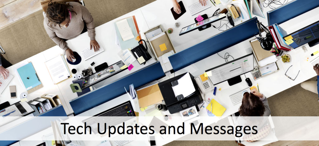 course updates and alerts
