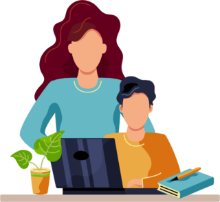 parent and child graphic