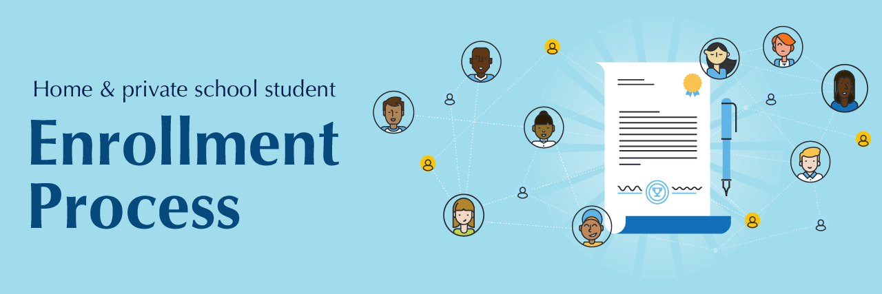 Enrollment process page banner