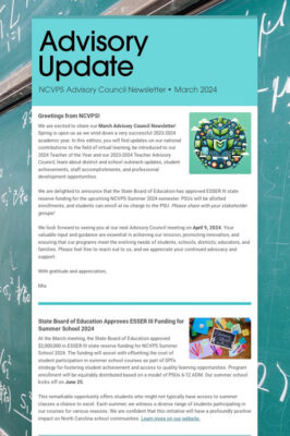 Advisory UPdate newsletter March thumbnail.