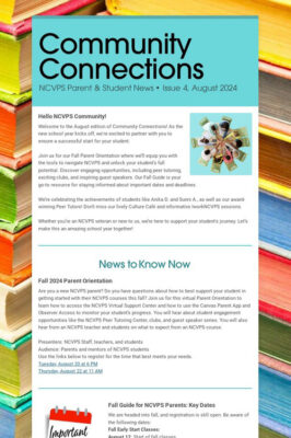August Community Connections