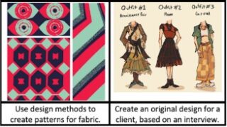 Student fashion design prototypes