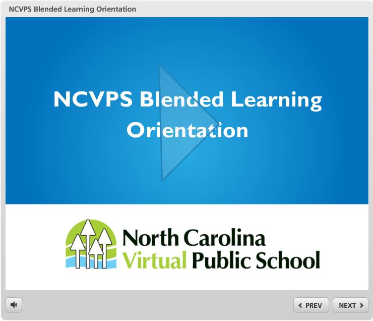 Supporting Blended Learning North Carolina Virtual Public School